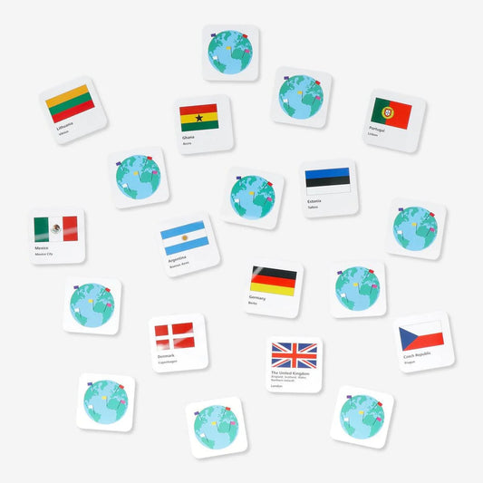 Memory Match - Flags of The World