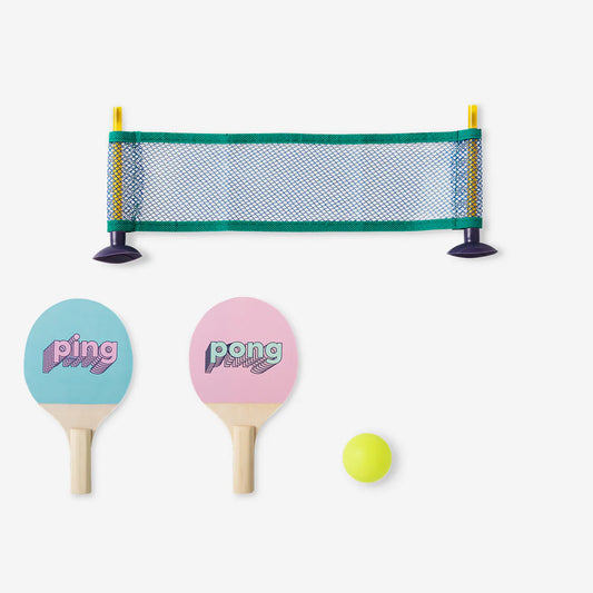 Mini Travel Ping Pong Set