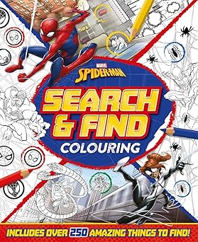 Spiderman Search & Find Activity Book