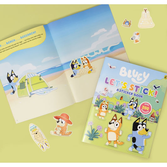 Bluey Sticker Scenes Book